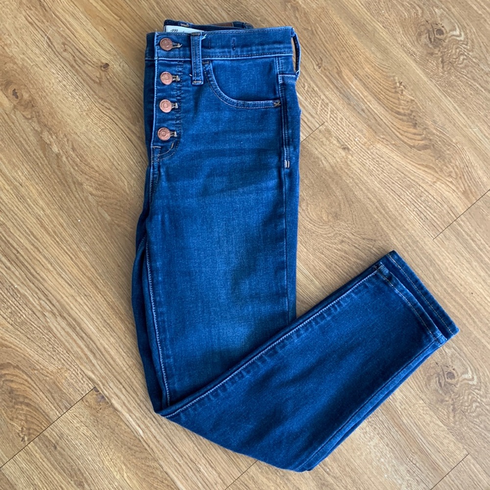 Madewell High rise skinny jeans